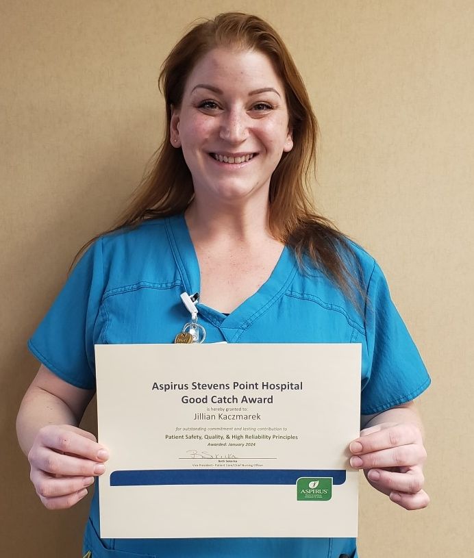 Steven Point Hospital Aspirus South WI Region News - January 23, 2024