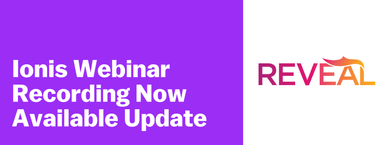 Ionis Webinar Recording Now Available Update