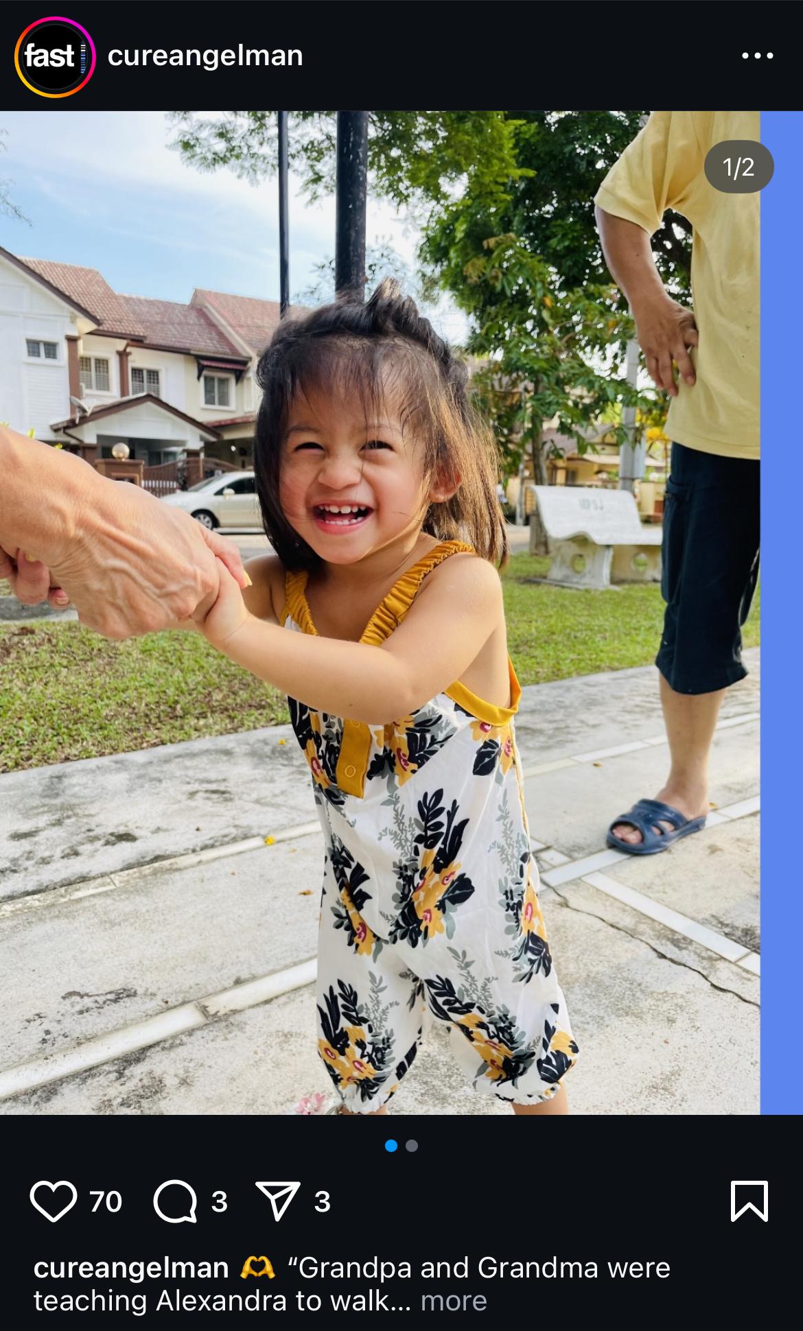 Screenshot of a Community Photo spotlight