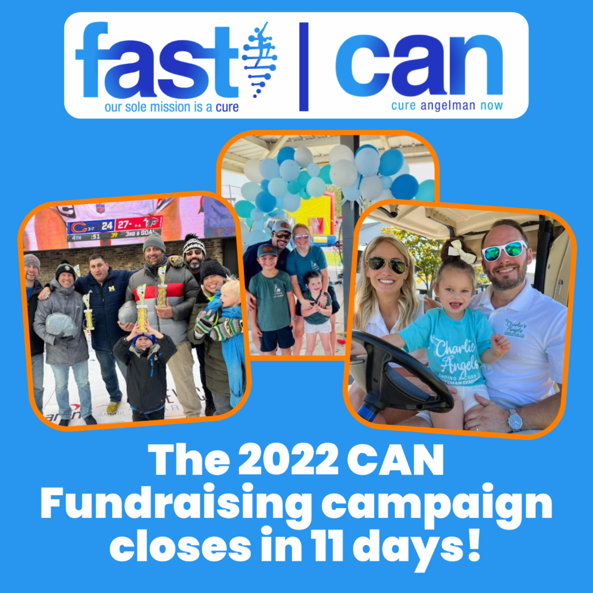 The 2022 CAN Fundraising campaign closes in 11 days!
