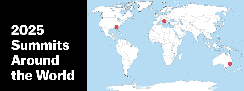 2025 Summits Around the World