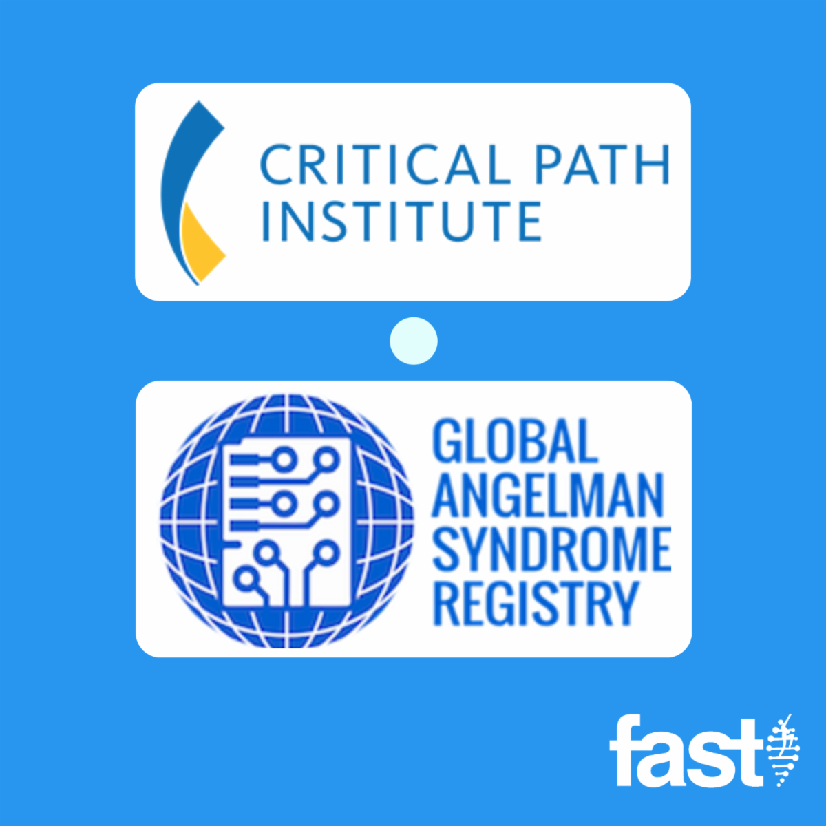 Logos for the Critical Path Institute and the Global Angelman Syndrome Registry