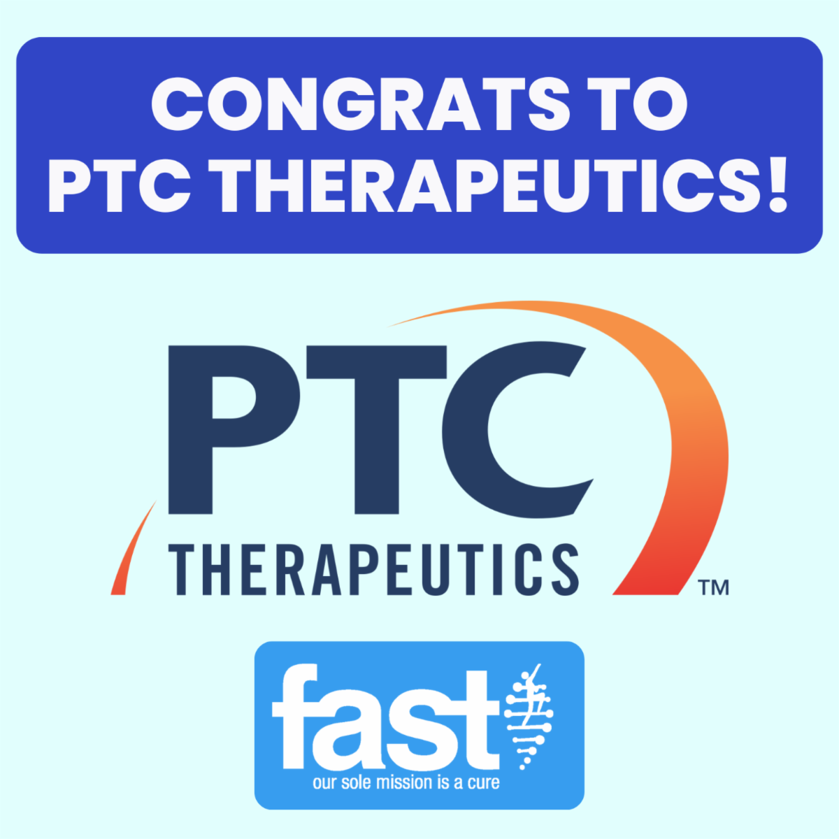 Congrats to PTC Therapeutics!