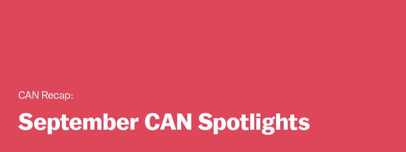 September CAN Spotlights