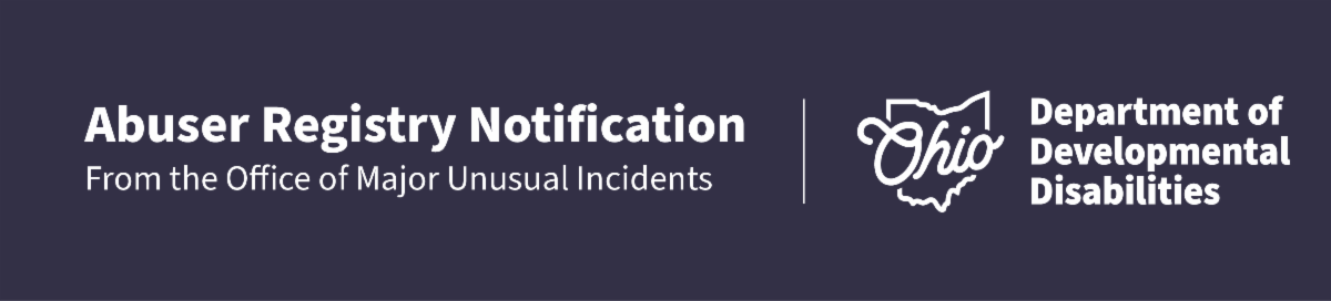 Abuser Registry Update