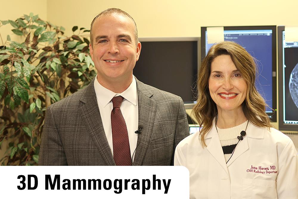 Michael Calhoun and Dr. Jana Horner