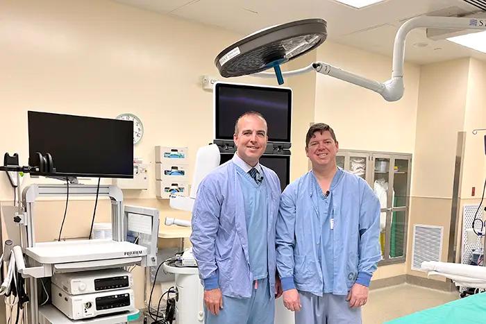 Michael Calhoun and Dr. Jason Bailey