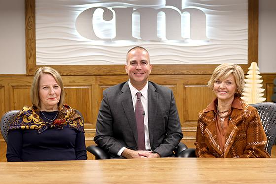 Lisette Shire, Michael Calhoun and Shantelle Posten