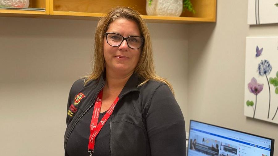 Valerie Dewal, a system navigator nurse with the Queen’s Family Health Team,