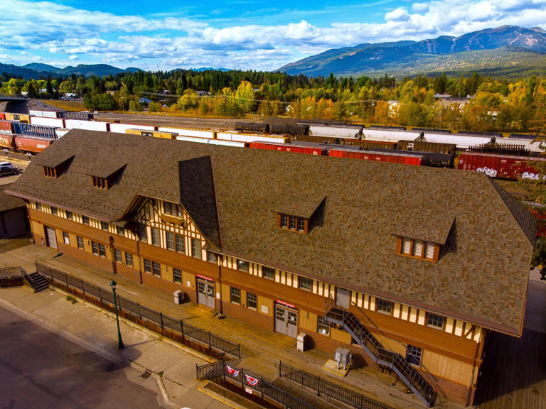 Montana’s Most Beautiful Amtrak Station