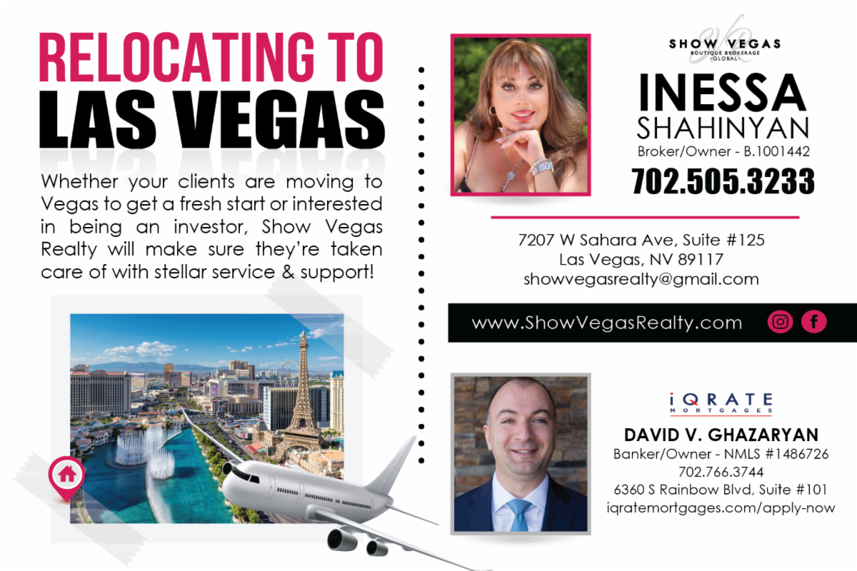 Your Vegas friend Inessa