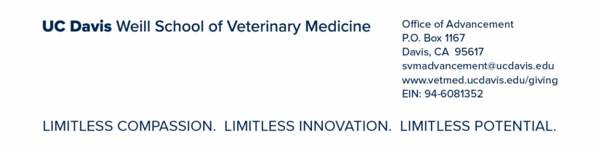 Connected: From the UC Davis Weill School of Veterinary Medicine