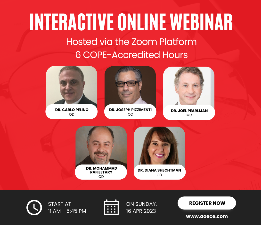 Retina Update 2023 6 Hour COPEAccredited Online Interactive Webinar