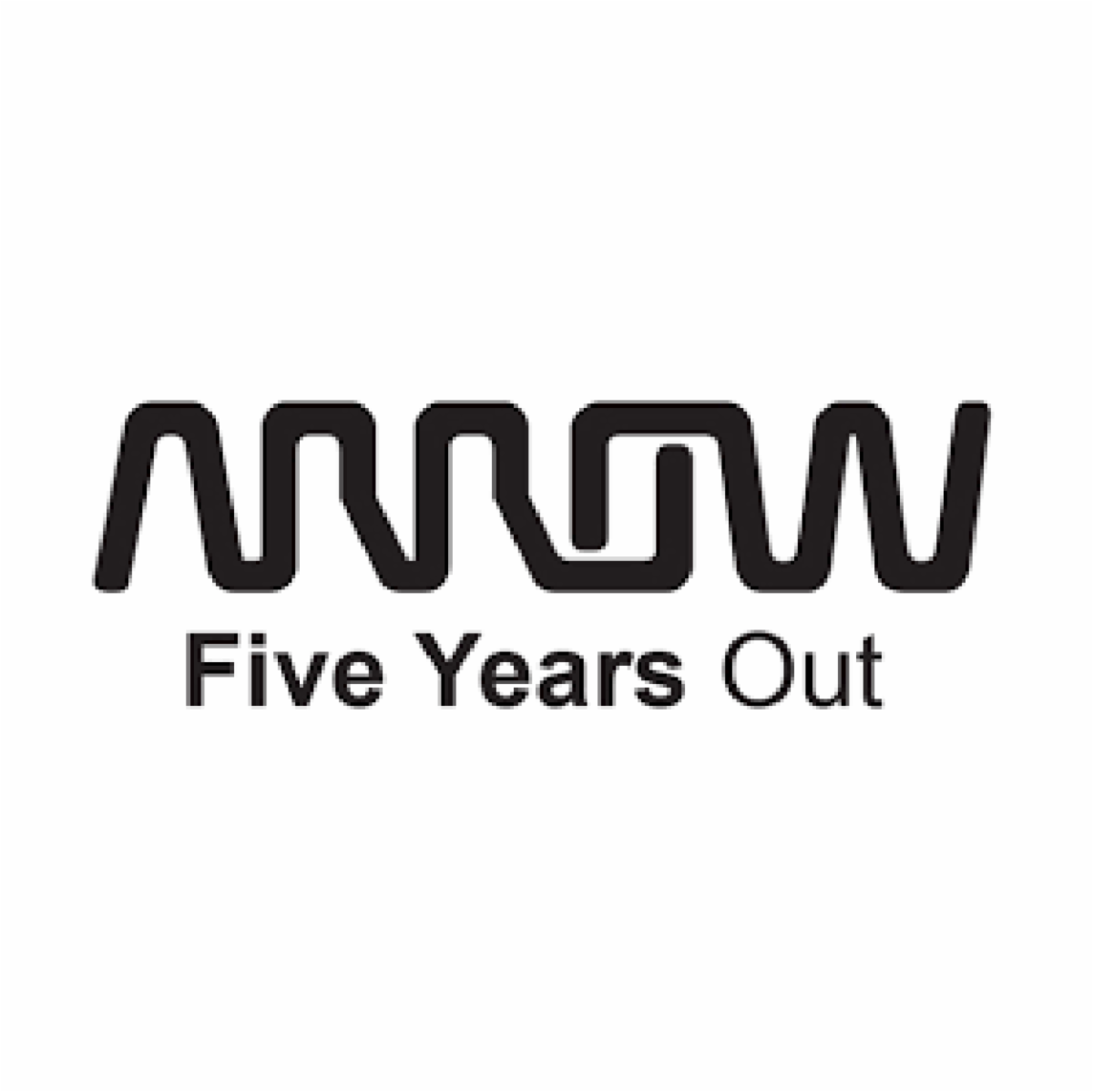 ARROW FIVE YEARS OUT Logo - Rocky Mountain French American Chamber of Commerce RMFACC