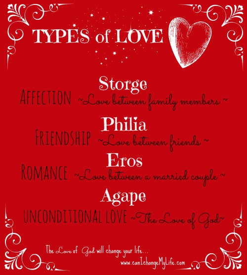 five different types of love