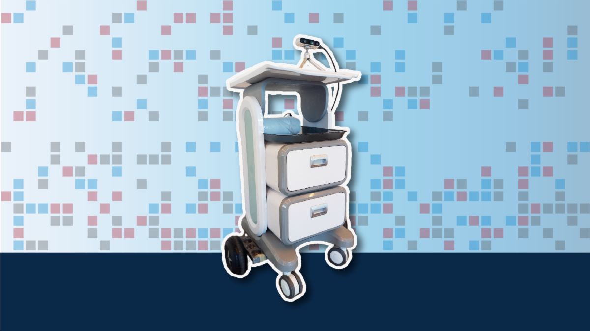 A color graphic showing the ER Crash Cart