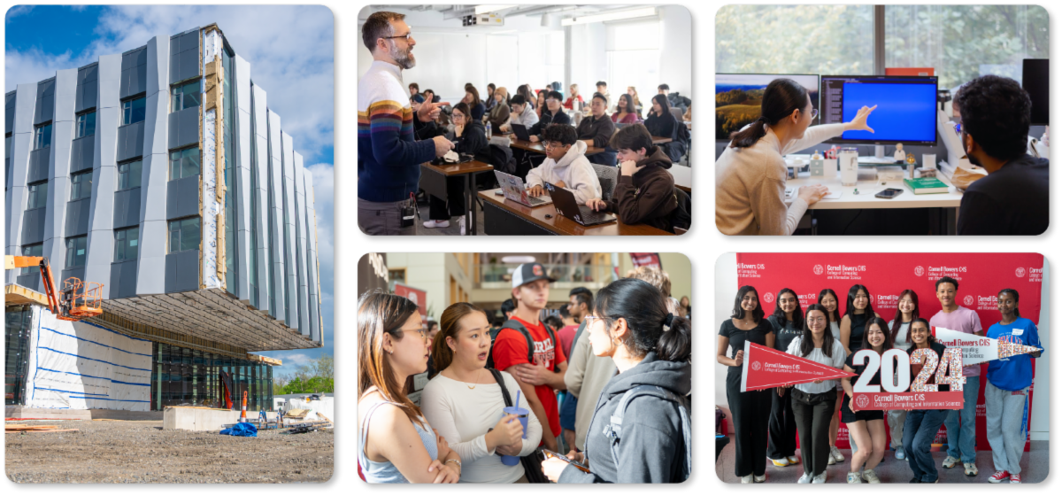 A photo collage highlighting e