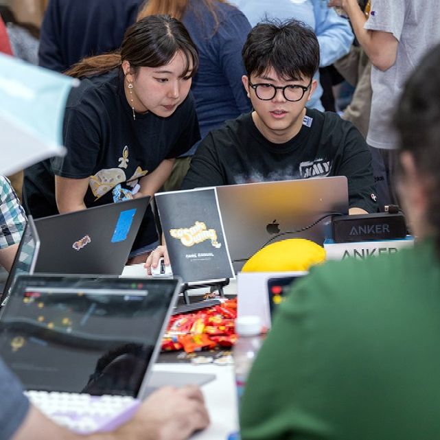 Rachel Philipson/Provided Visitors test drive new games at a previous GDIAC showcase.