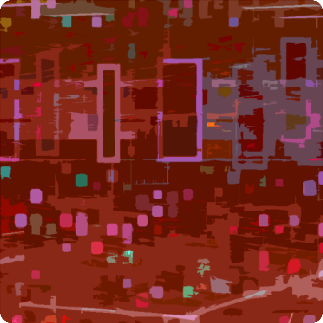 An abstract image of boxes and lines