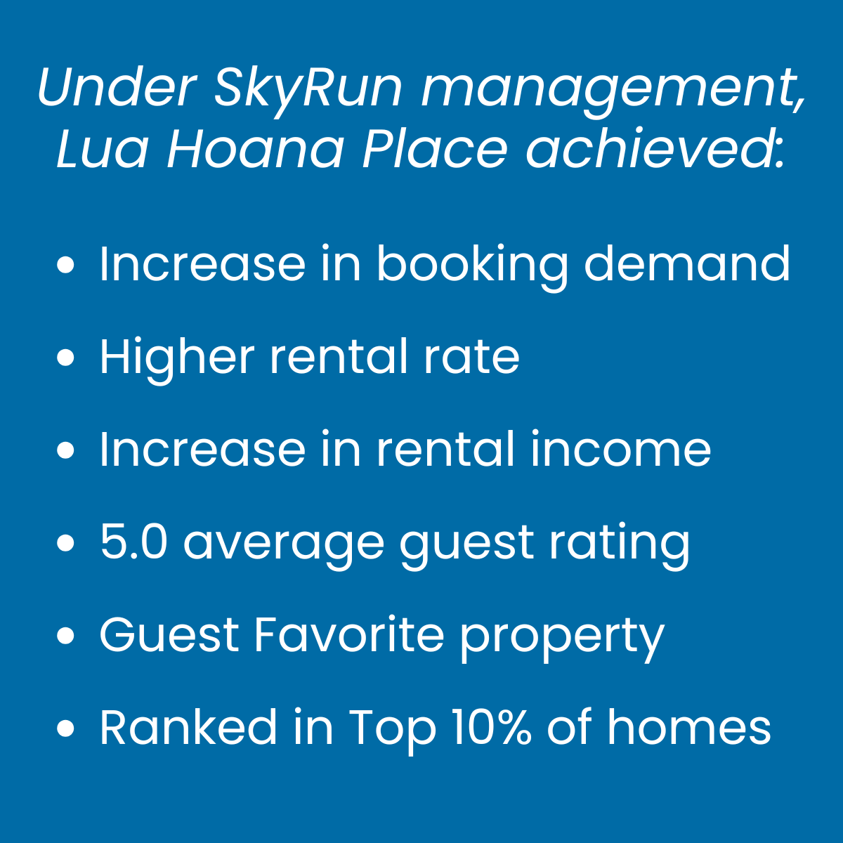 Professionally managed Kona Coast vacation rental property