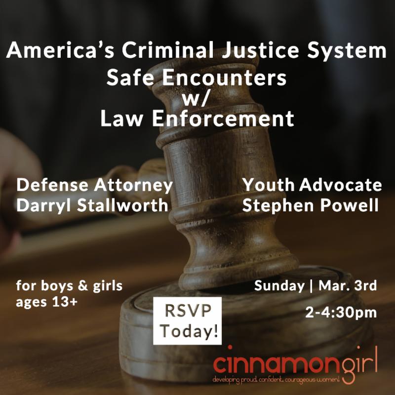 Youth Discussion on America's Criminal Justice System