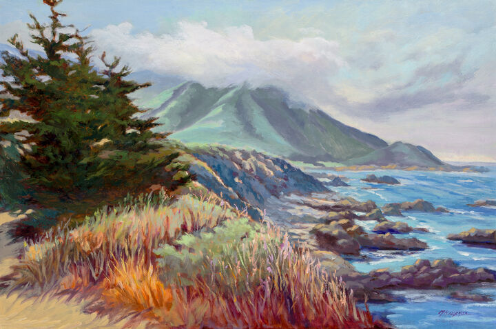 Clouds Over Big Sur 24x36