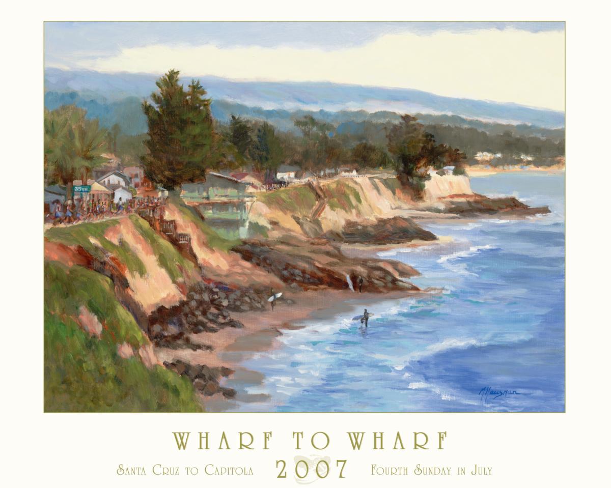 2007 wharf to wharf poster