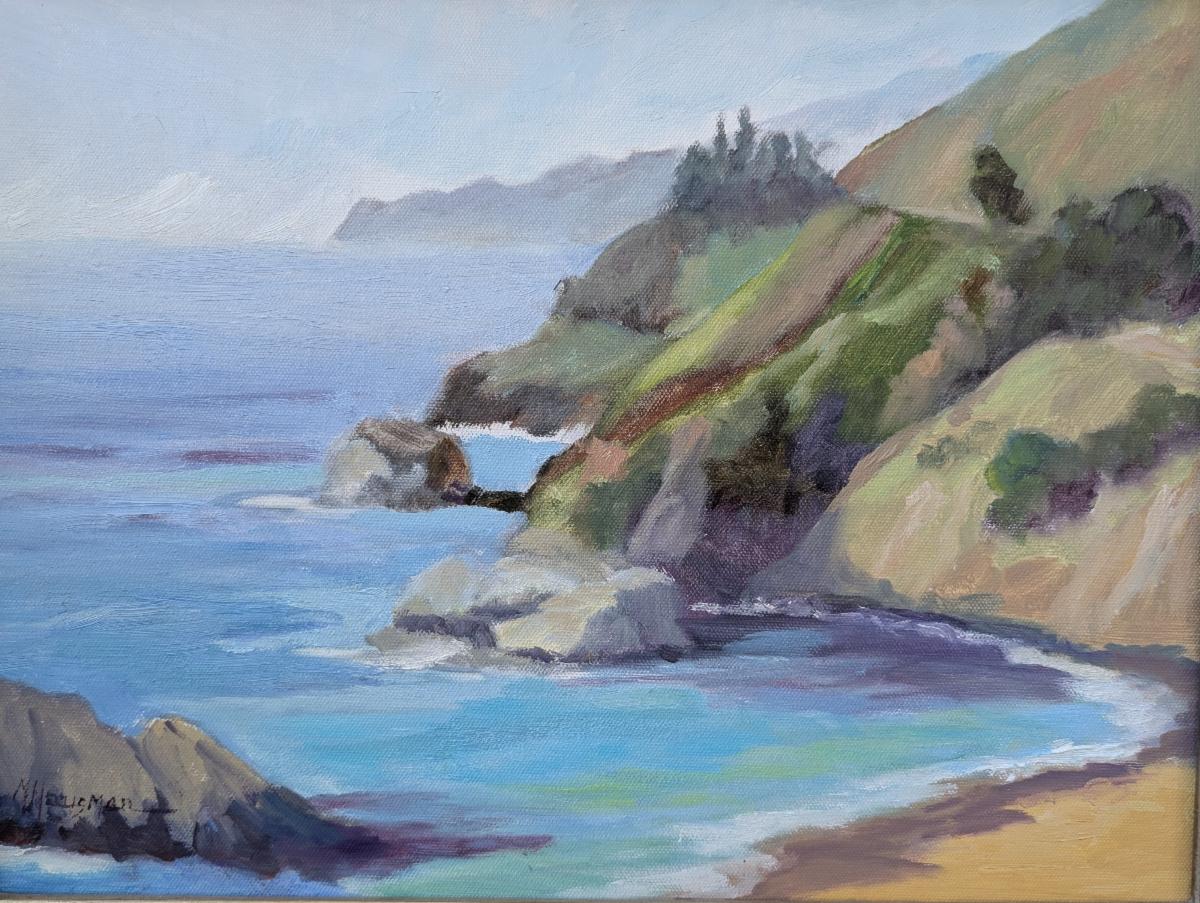 Big Sur Passage oil 12x16