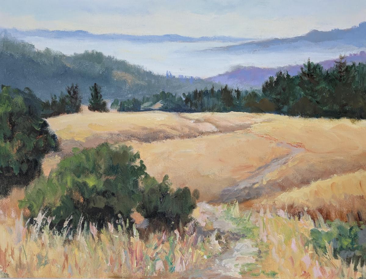 Morning Hike 14x18 oil
