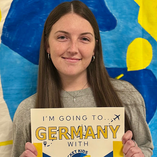 Lainey Marx a UToledo major in Middle Childhood Education
