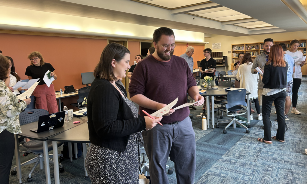 Students participating in the 2025 UToledo LAMP Orientation
