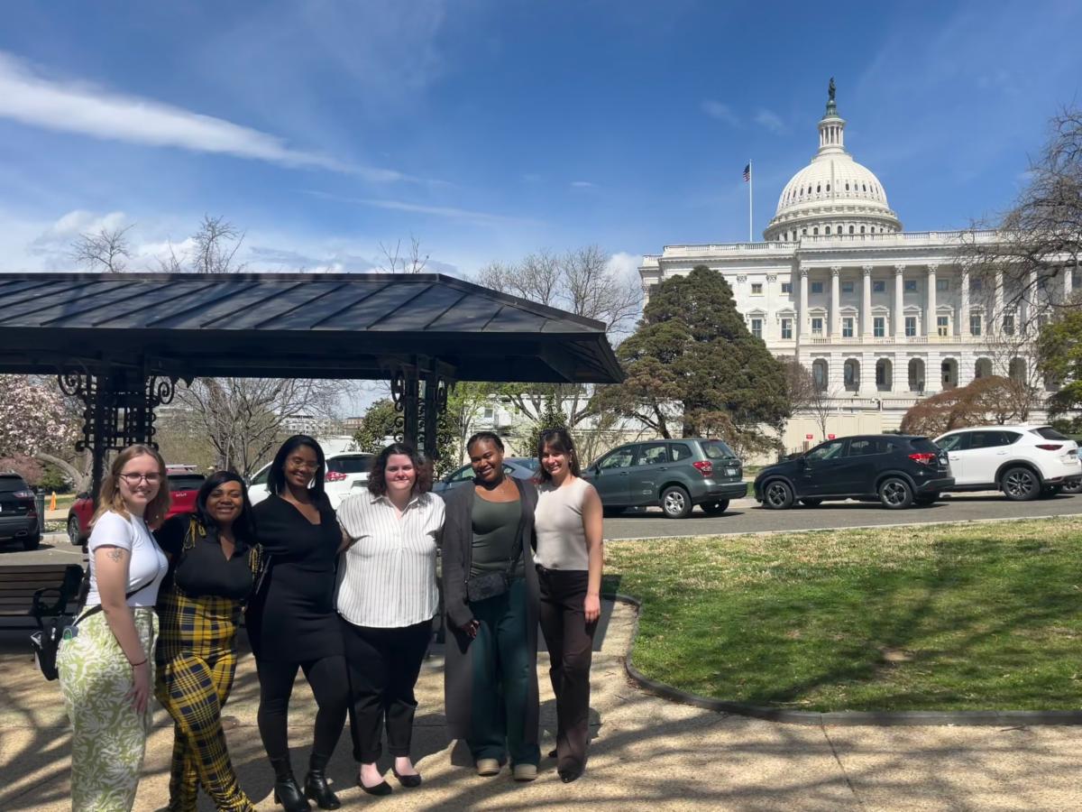 UToledo Womens and Gender Studies students in Washington DC