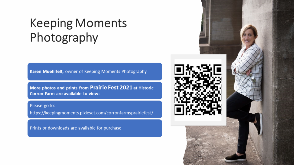 Check our short Video Clip from the 2021 Prairie Fest at Historic