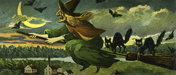 Why do Witches Ride Brooms