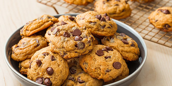 Pumpkin Chocolate Chip Cookies