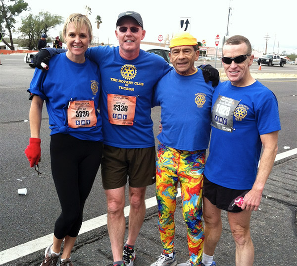 Rotary Relay Team