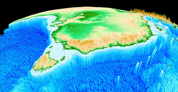 eastern Australia's topography