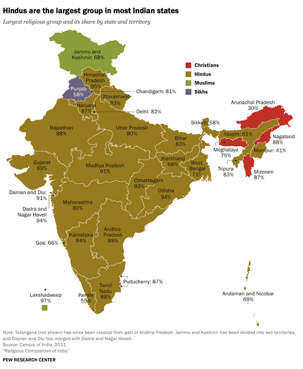 Hindus Map