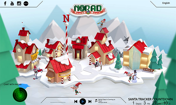 NORAD Santa Tracker