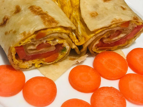 Chapati Veggie Roll