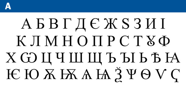 Cyrillic Alphabet