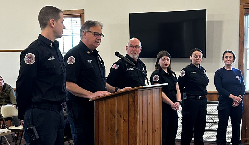 new fire fighters