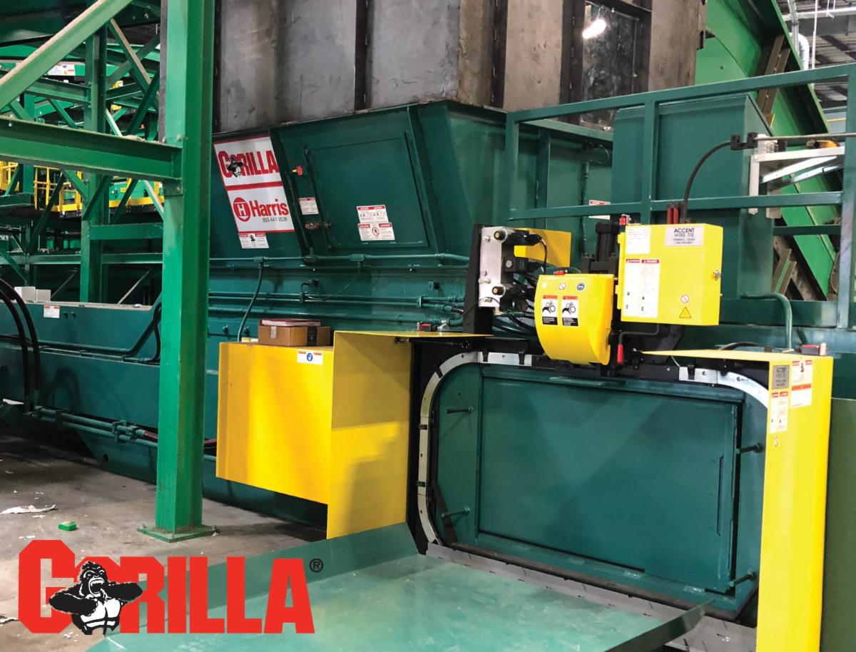 Harris Gorilla Two-Ram Baler from Rise Equipment
