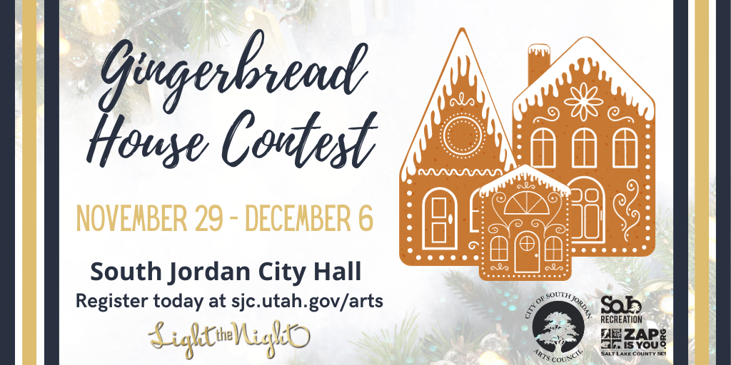 Gingerbread House Contest Nov 29 - Dec 6