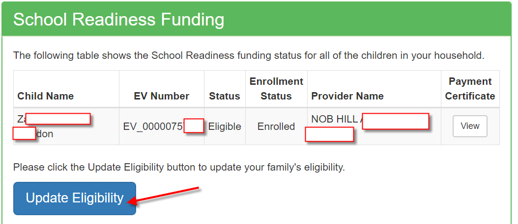 Action Required: Complete Your Child Care Redetermination