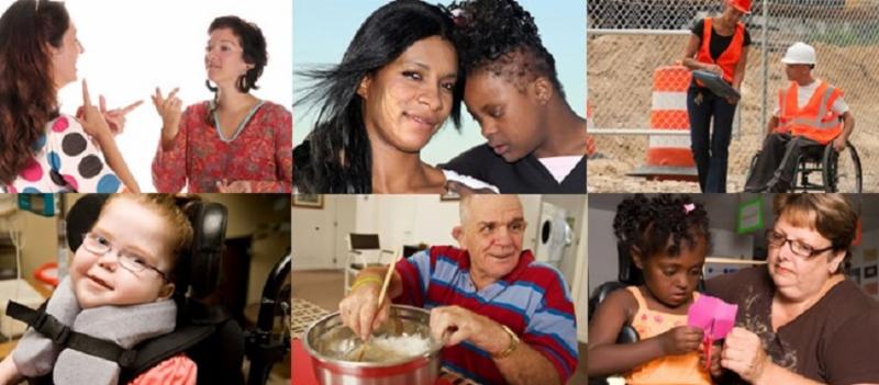 photos of people with disabilites