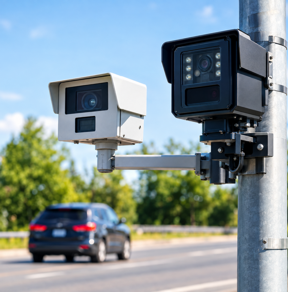 Speed Cameras vs. Flock Cameras