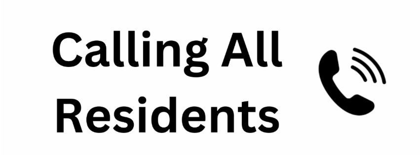 Calling All Residents