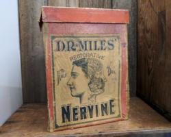 Dr. Miles' Restorative Nervine can be seen in the Visitor Center, along with many other drugs.
Photo by Sara Shellenbarger