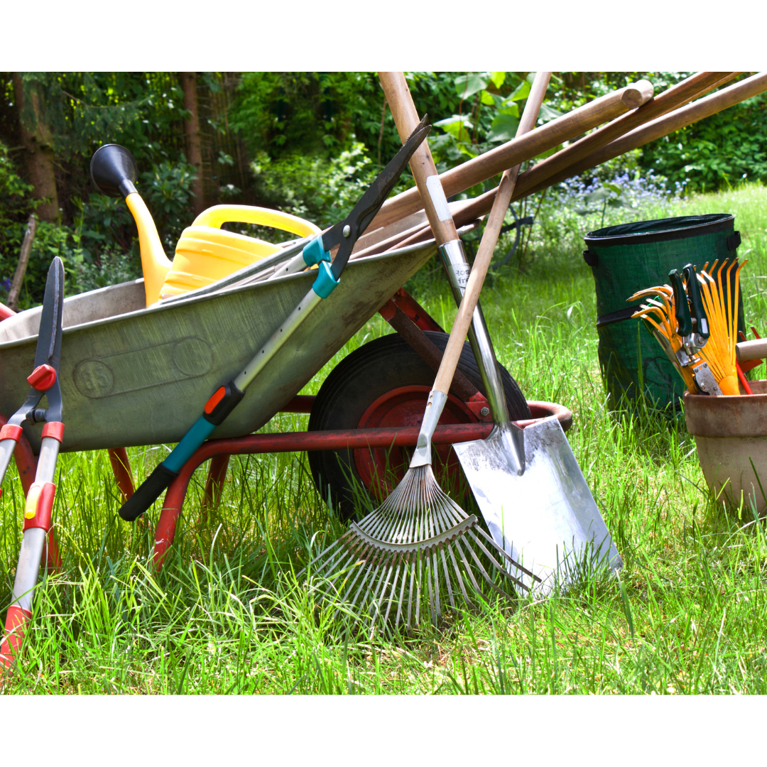 Photo of landscaping equipment.